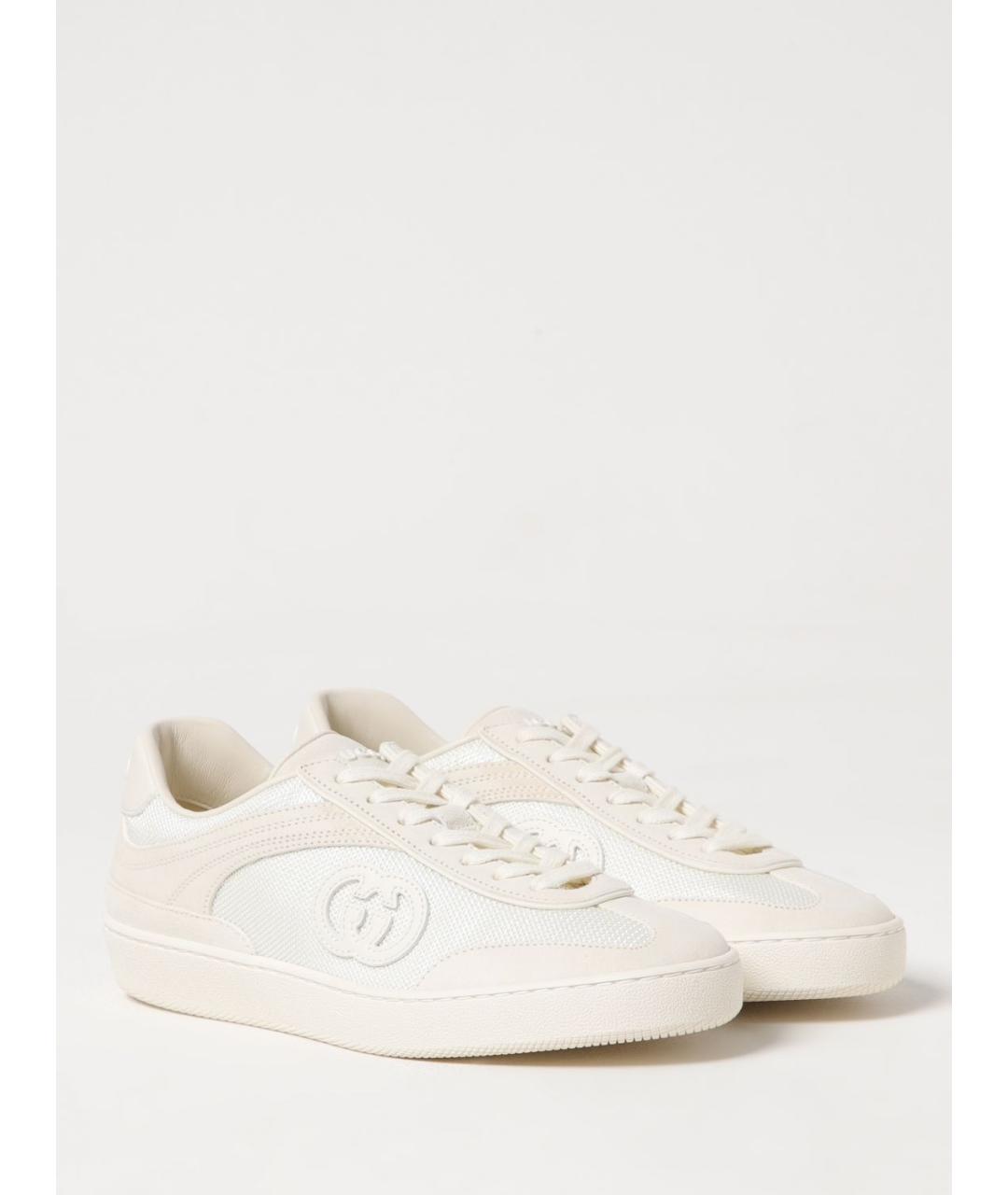GUCCI Бежевые кеды, фото 2