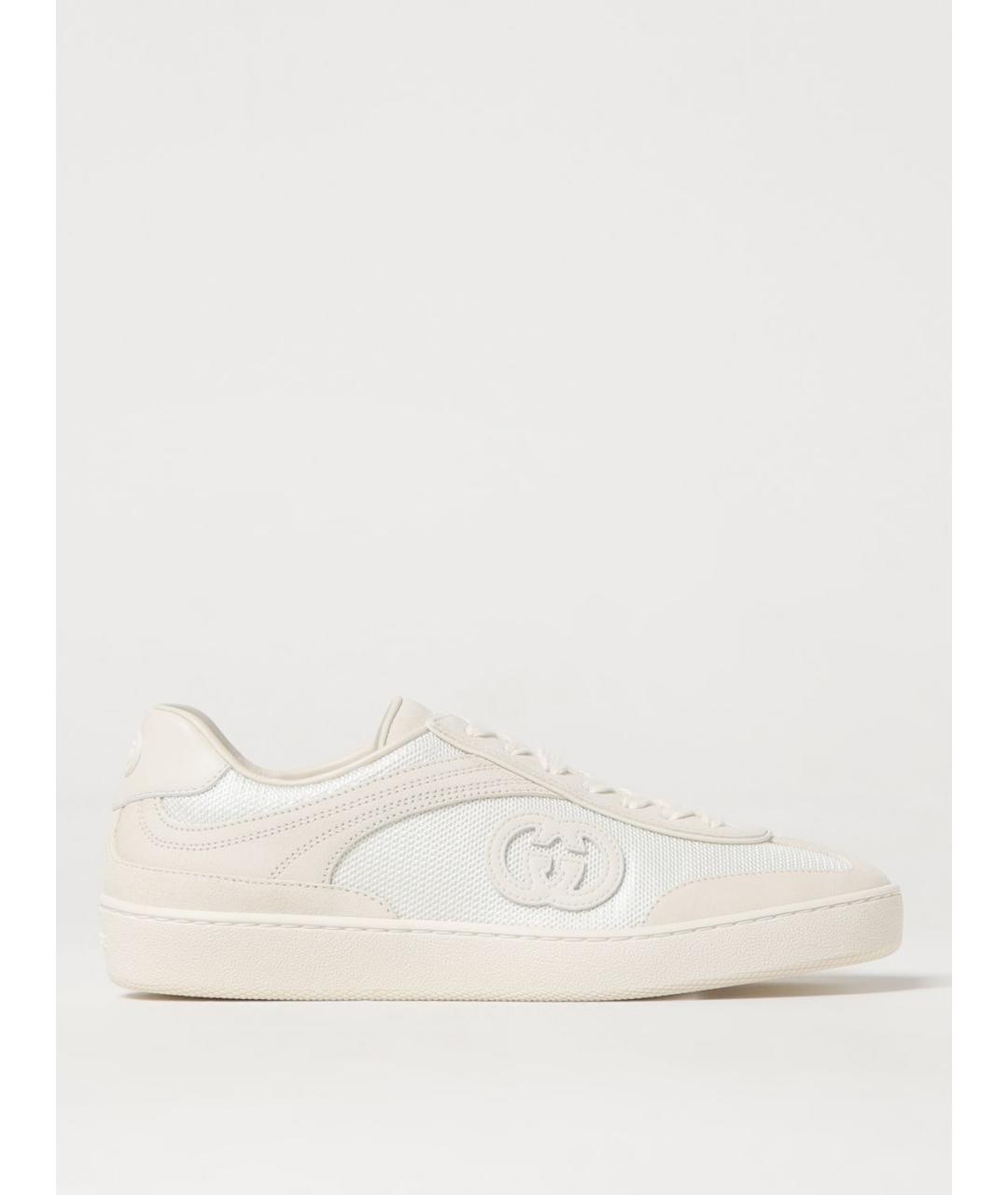 GUCCI Бежевые кеды, фото 5