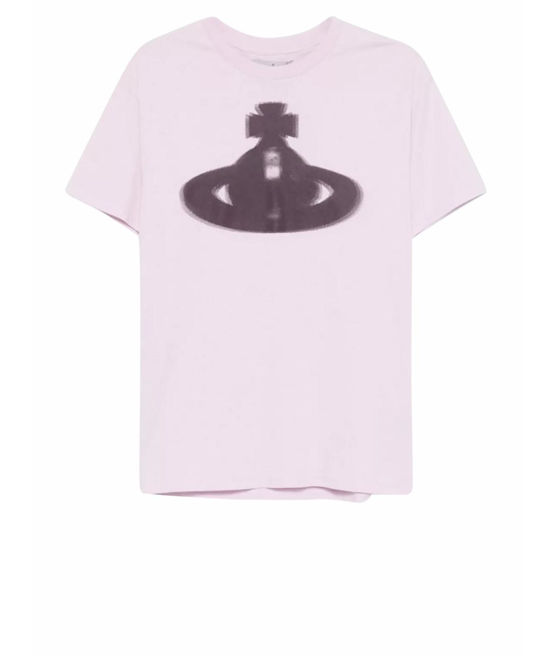 VIVIENNE WESTWOOD Розовая футболка, фото 1