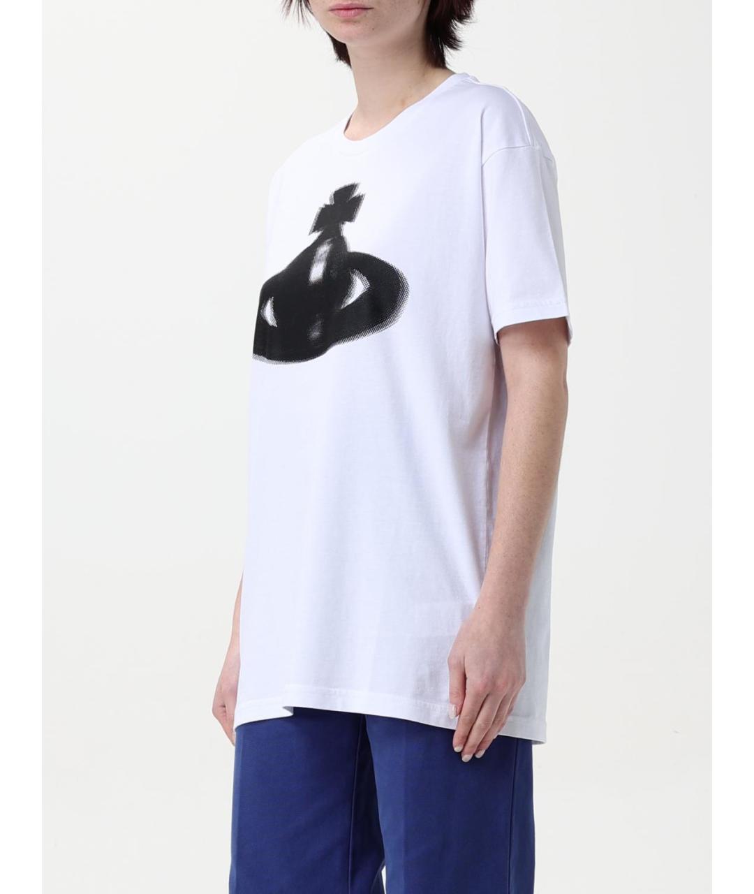 VIVIENNE WESTWOOD Белая футболка, фото 4