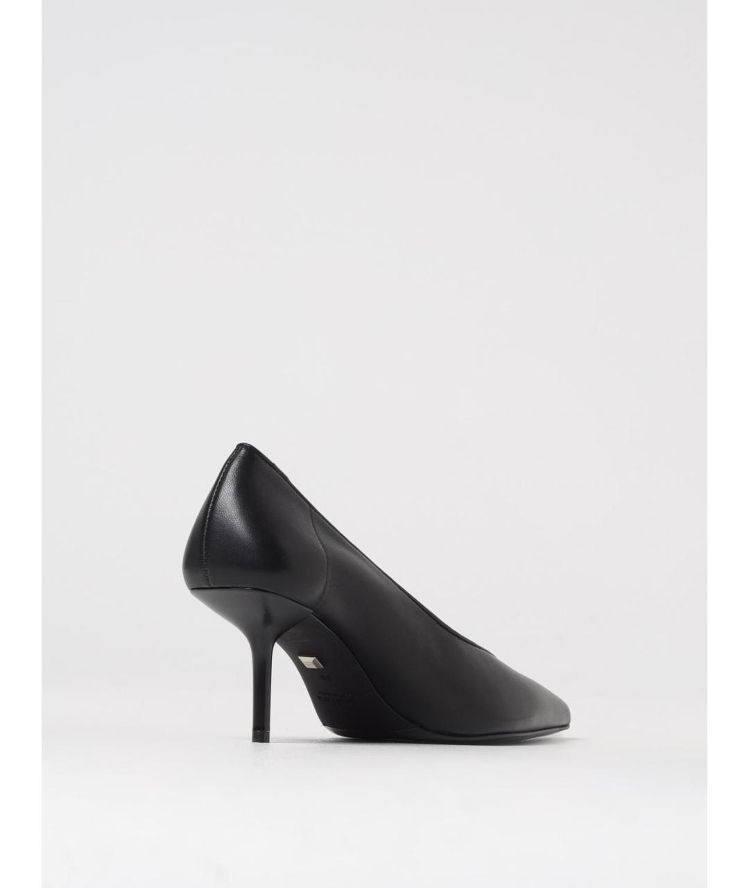 MAX MARA Черные кожаные туфли, фото 3