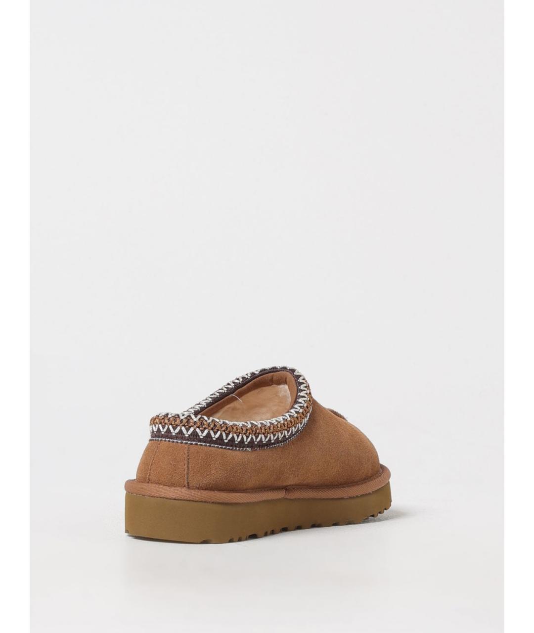 UGG AUSTRALIA Коричневые нубуковые сабо, фото 3