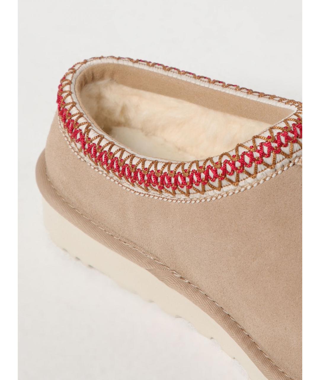 UGG AUSTRALIA Бежевые мюли, фото 4