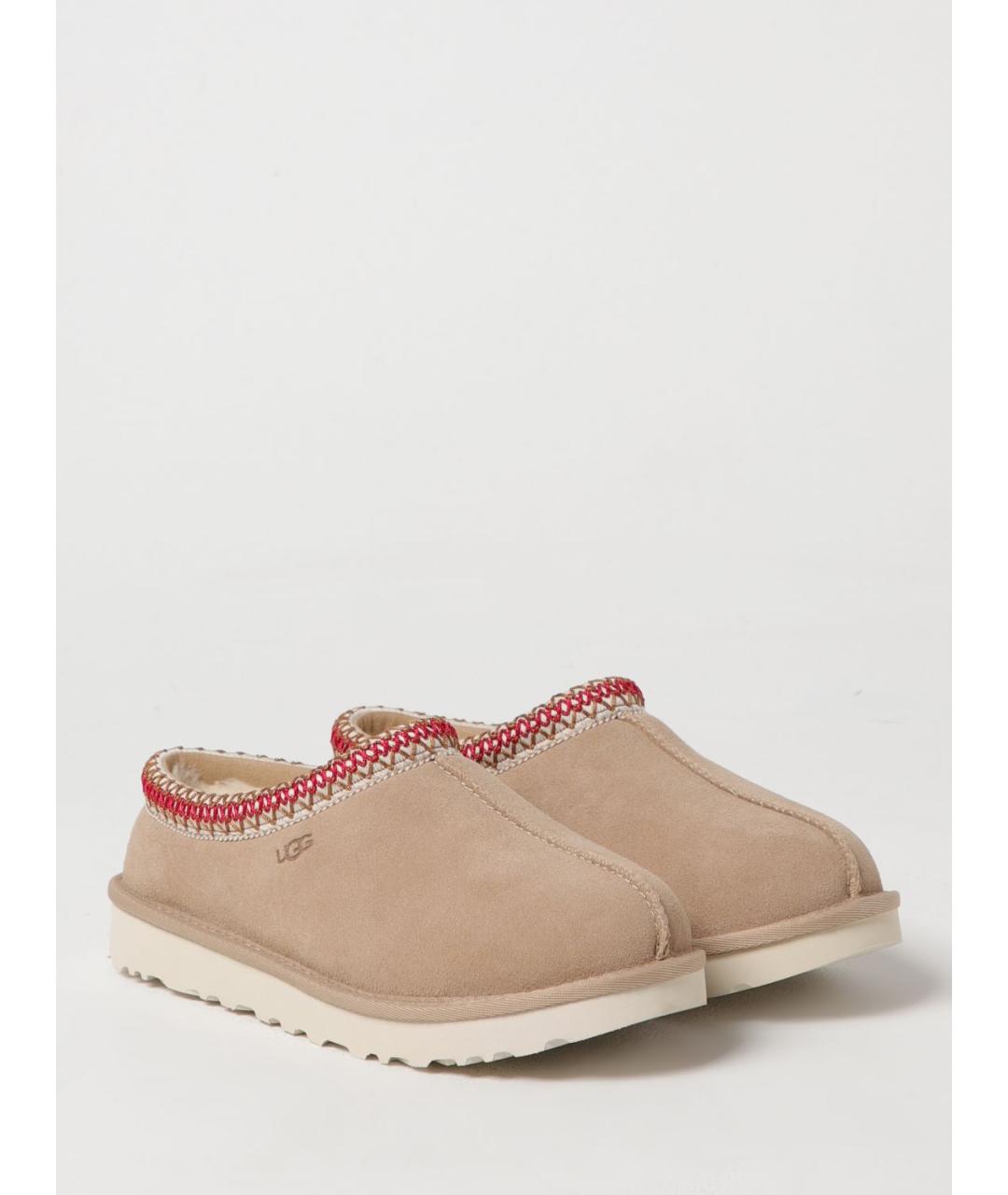 UGG AUSTRALIA Бежевые мюли, фото 2