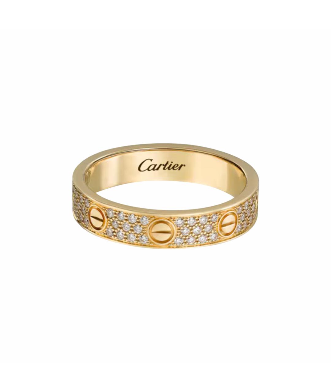 CARTIER Золотое кольцо из желтого золота, фото 1