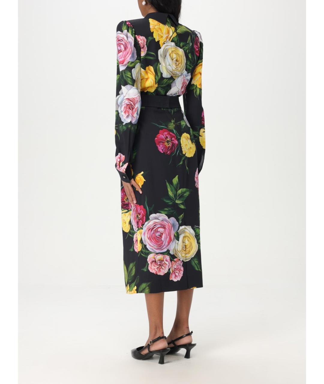 DOLCE&GABBANA Розовое платье, фото 3