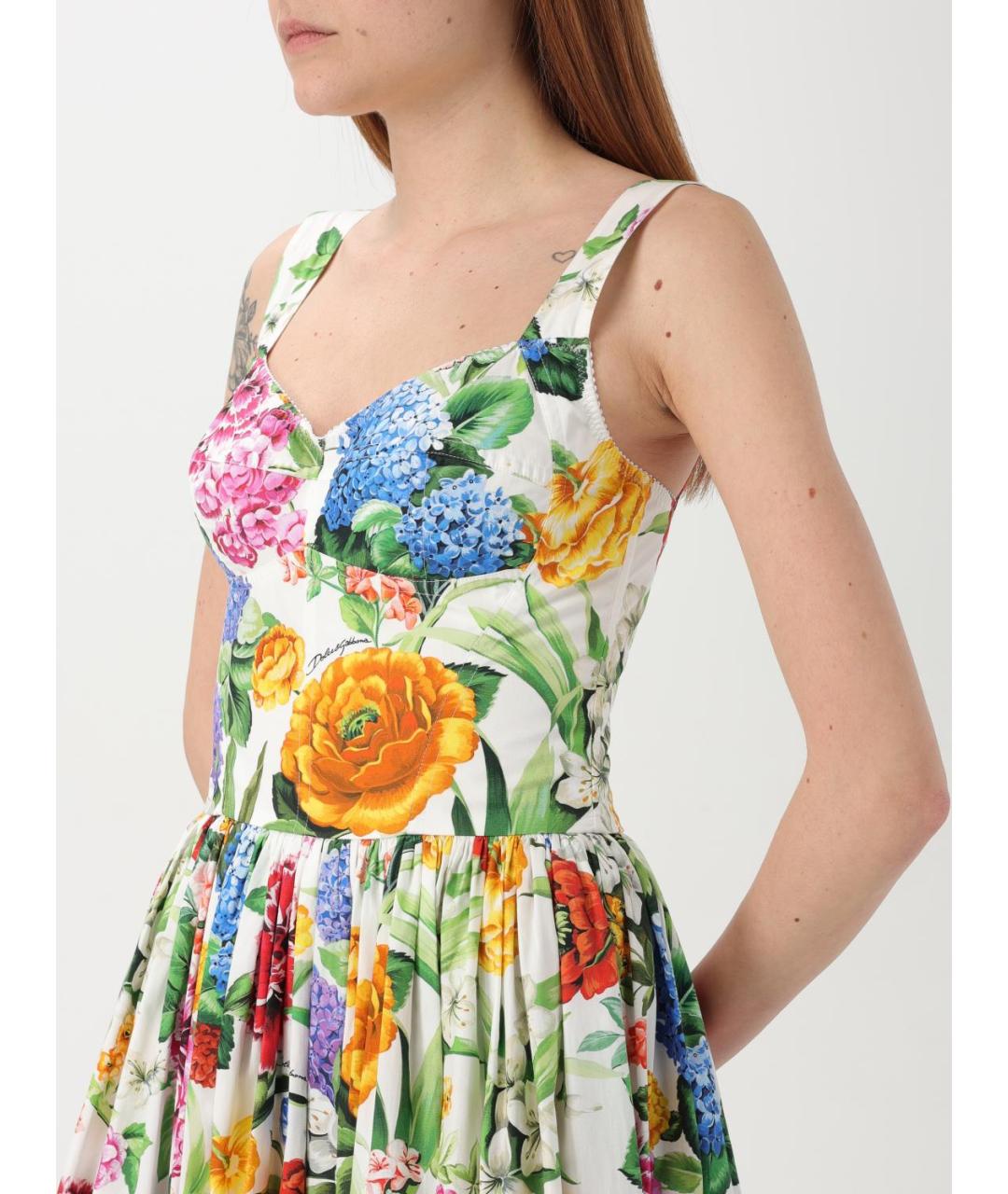 DOLCE&GABBANA Мульти сарафан, фото 5