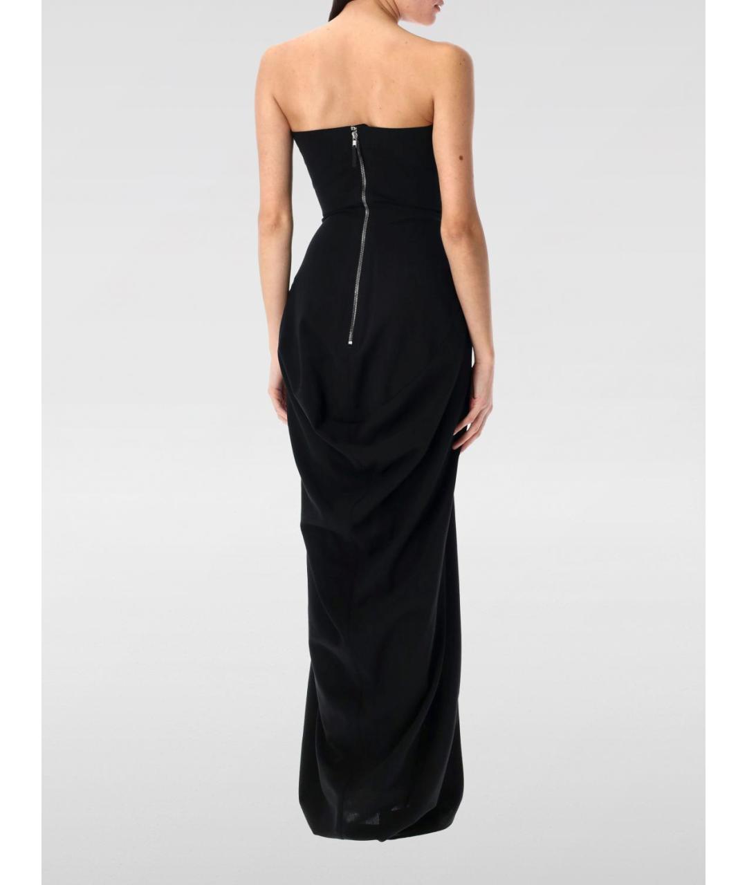 RICK OWENS Черное платье, фото 3