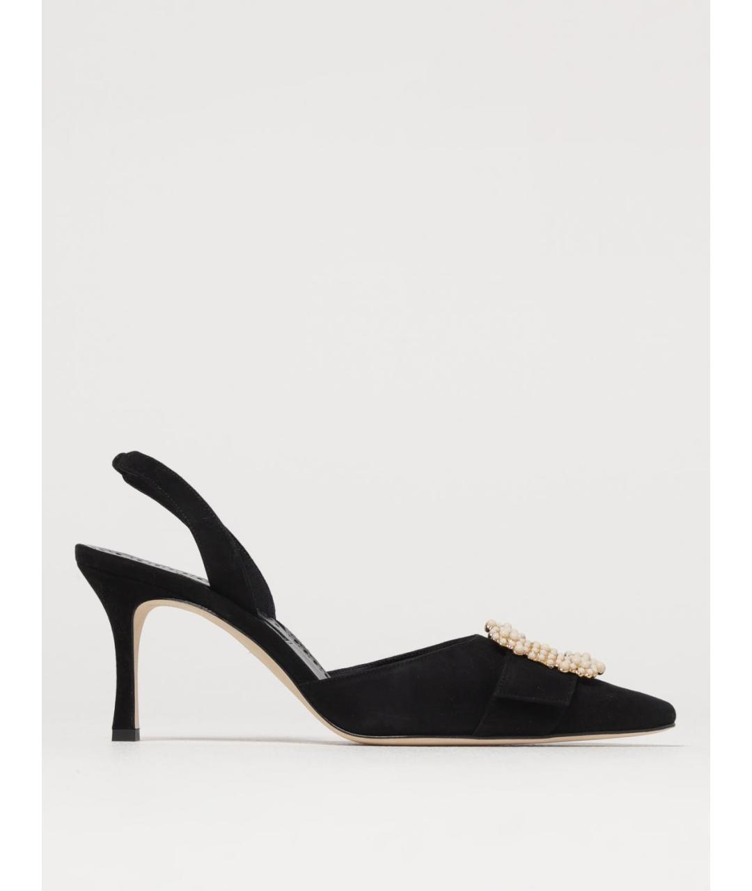 MANOLO BLAHNIK Черные туфли, фото 5
