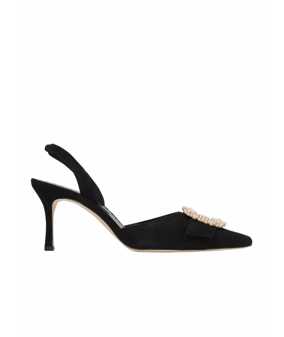 MANOLO BLAHNIK Черные туфли, фото 1