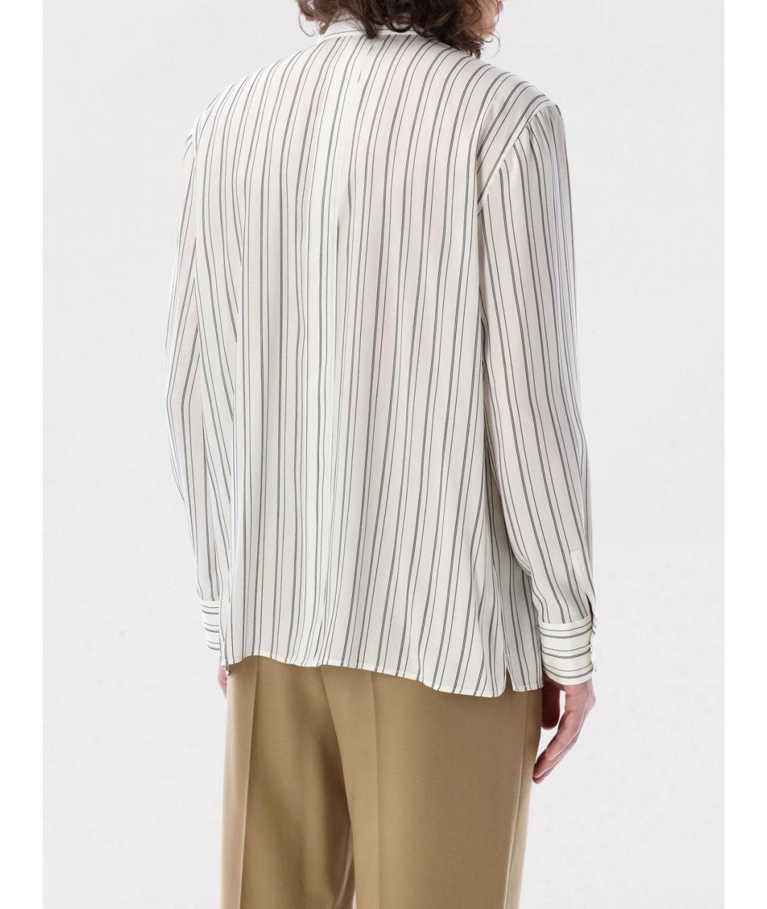 SAINT LAURENT Мульти шелковая кэжуал рубашка, фото 3