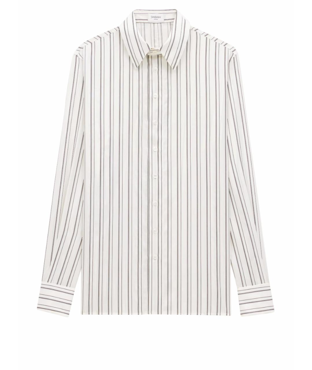 SAINT LAURENT Мульти шелковая кэжуал рубашка, фото 1