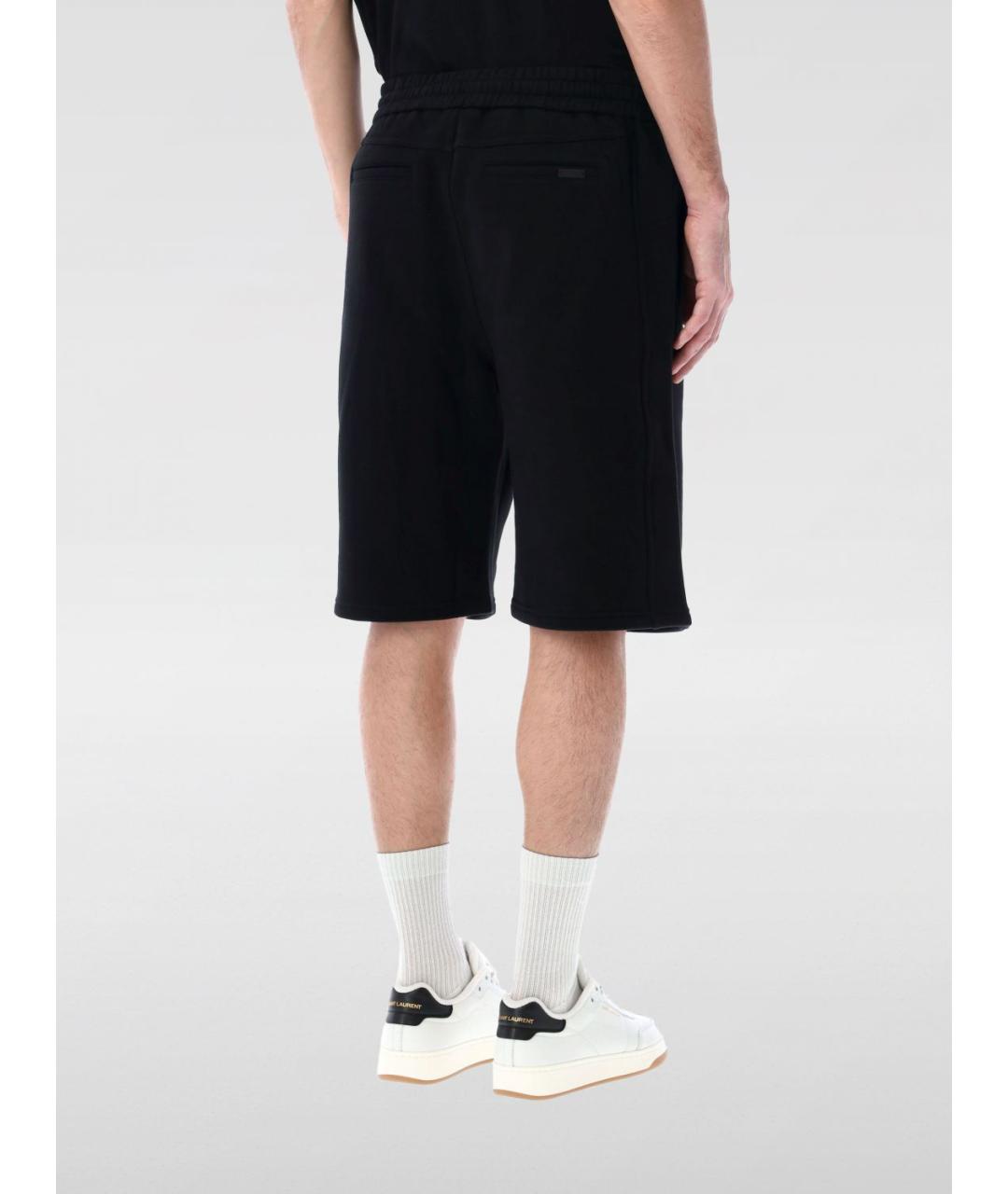SAINT LAURENT Черные шорты, фото 3