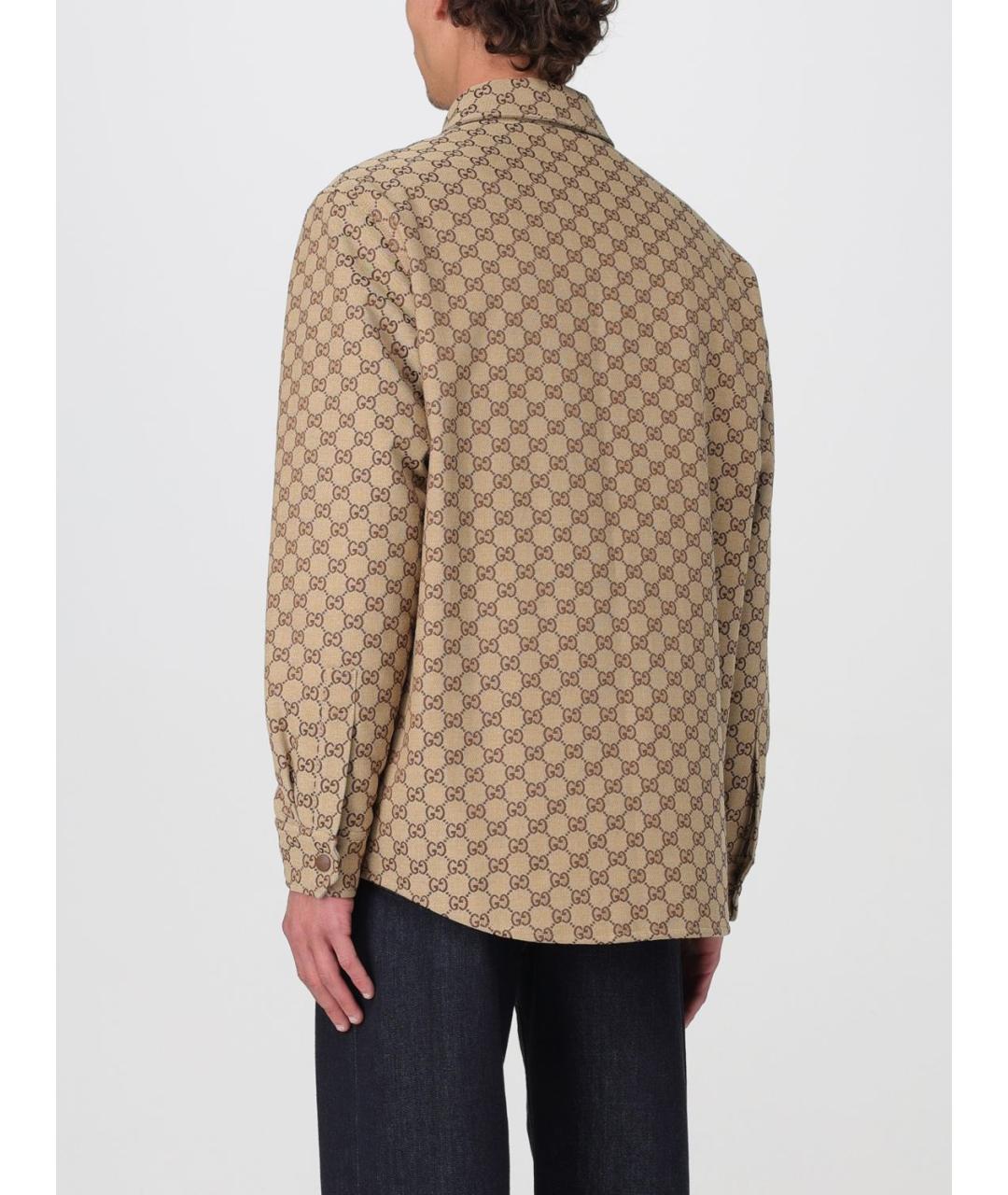 GUCCI Бежевая куртка, фото 3