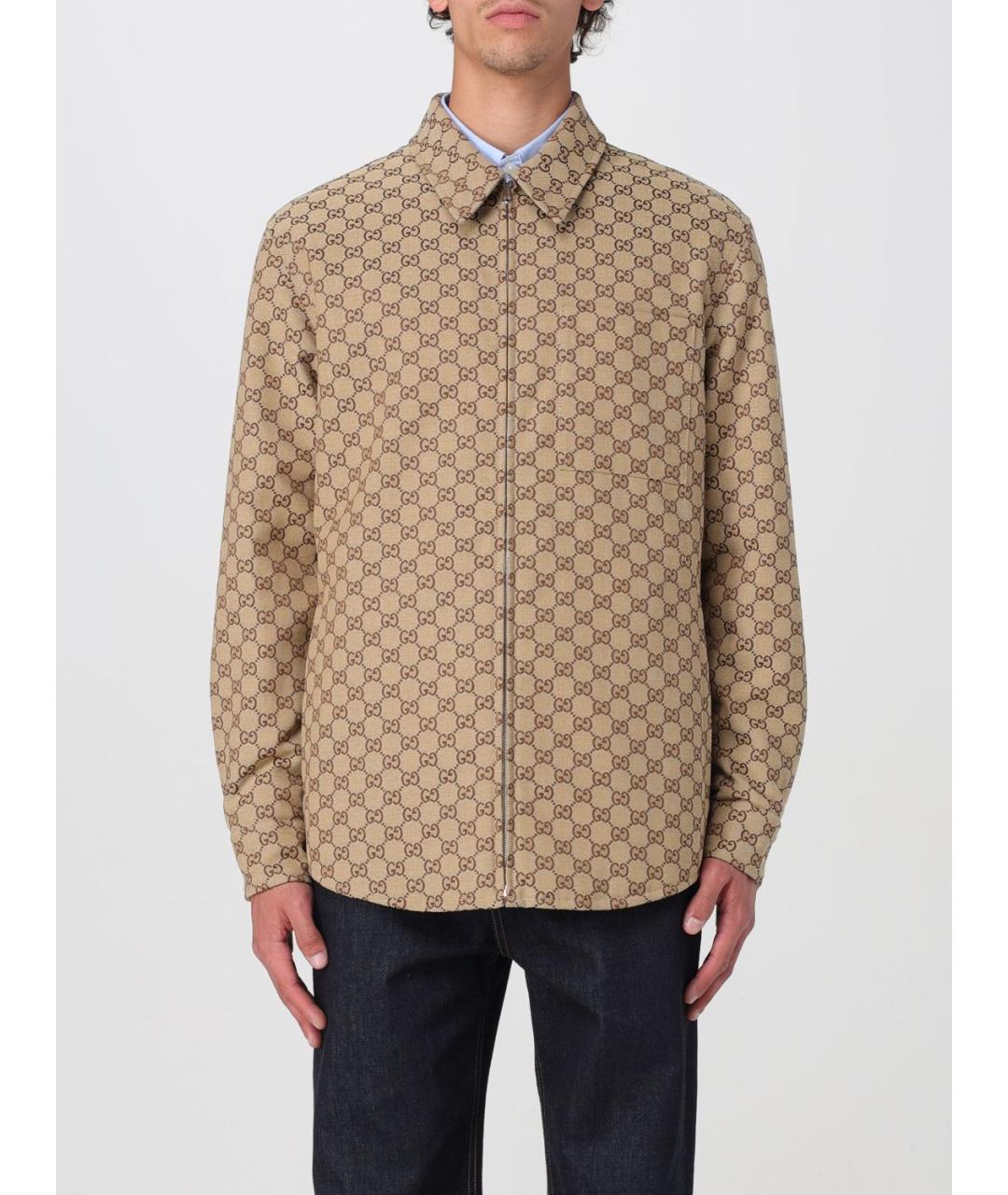 GUCCI Бежевая куртка, фото 2