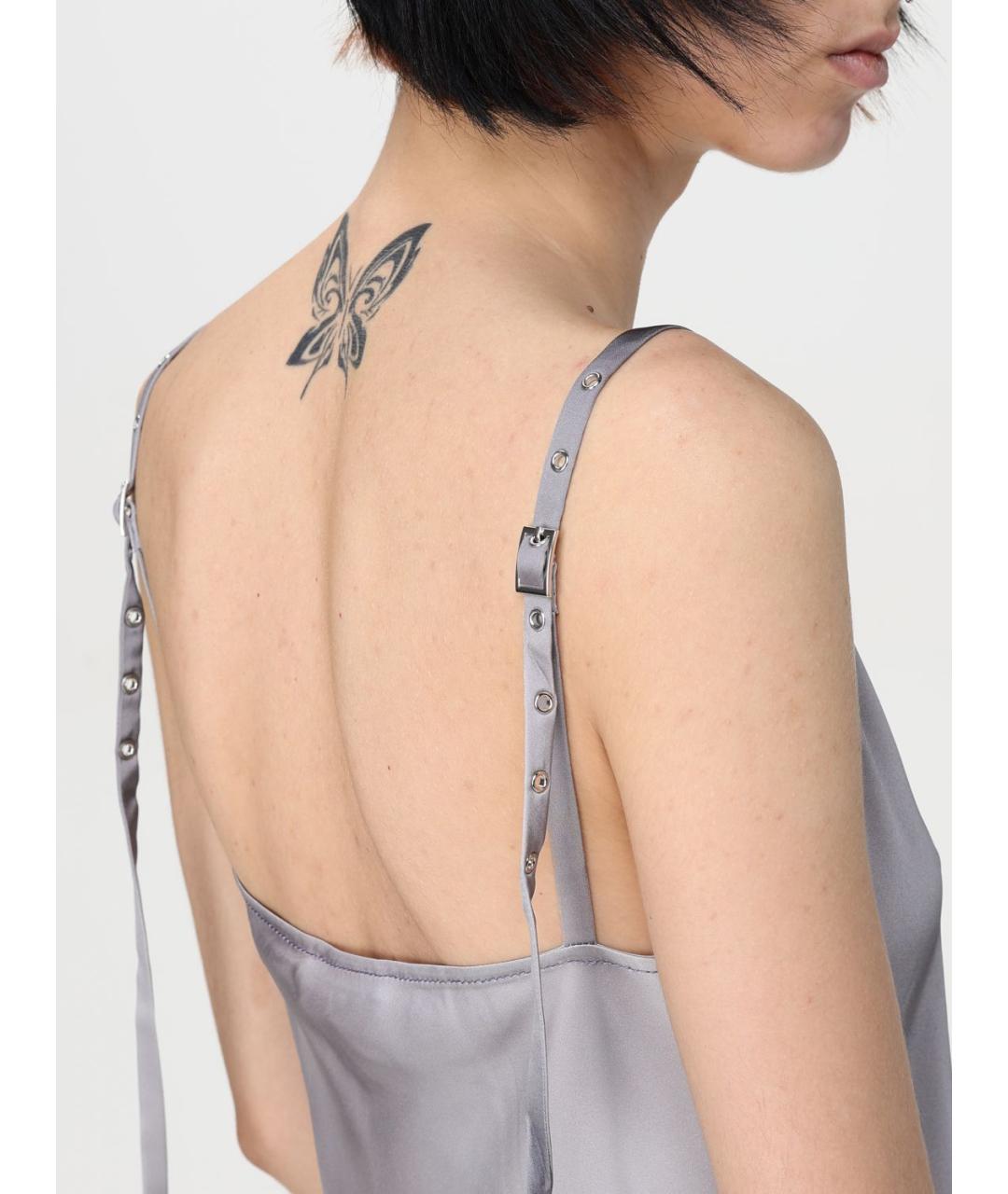 ACNE STUDIOS Серое платье, фото 5