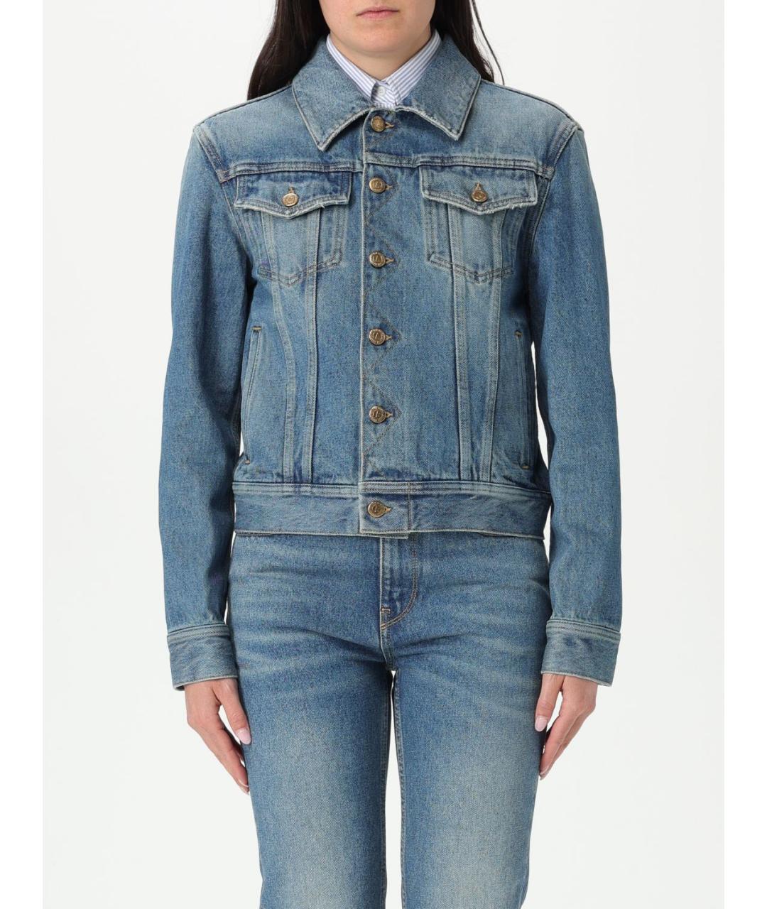GOLDEN GOOSE DELUXE BRAND Синяя куртка, фото 2