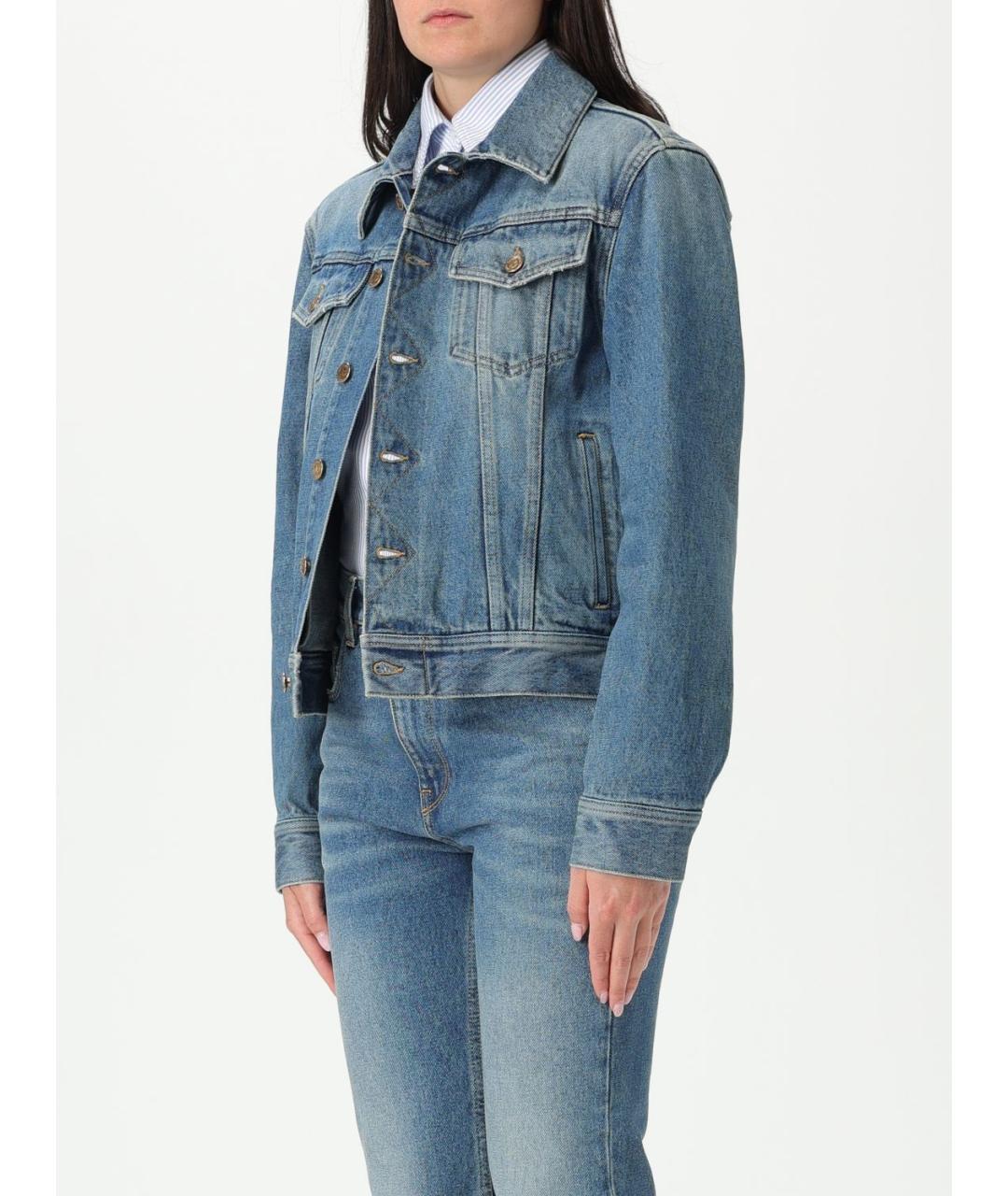 GOLDEN GOOSE DELUXE BRAND Синяя куртка, фото 5