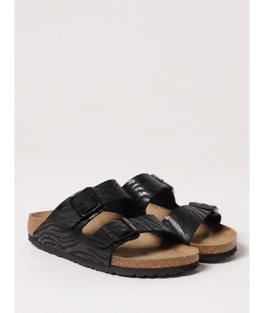 BIRKENSTOCK Черные босоножки, фото 2