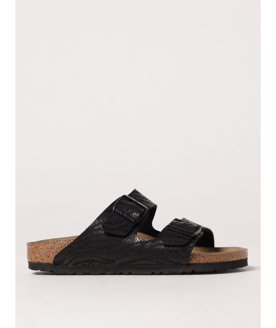 BIRKENSTOCK Черные босоножки, фото 5