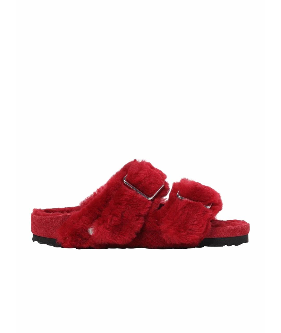 BIRKENSTOCK Красные босоножки, фото 1