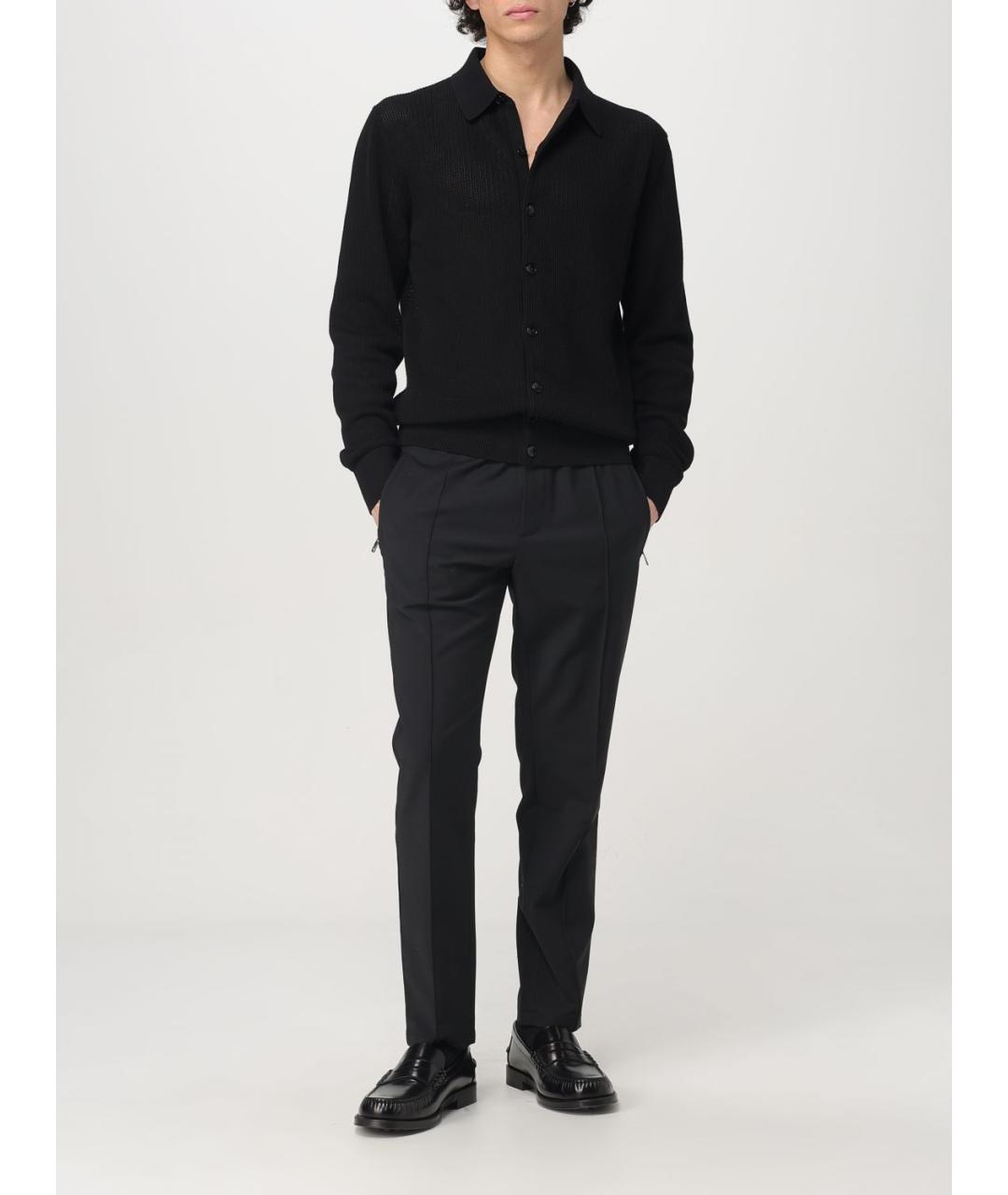 DOLCE&GABBANA Черная хлопковая кэжуал рубашка, фото 3