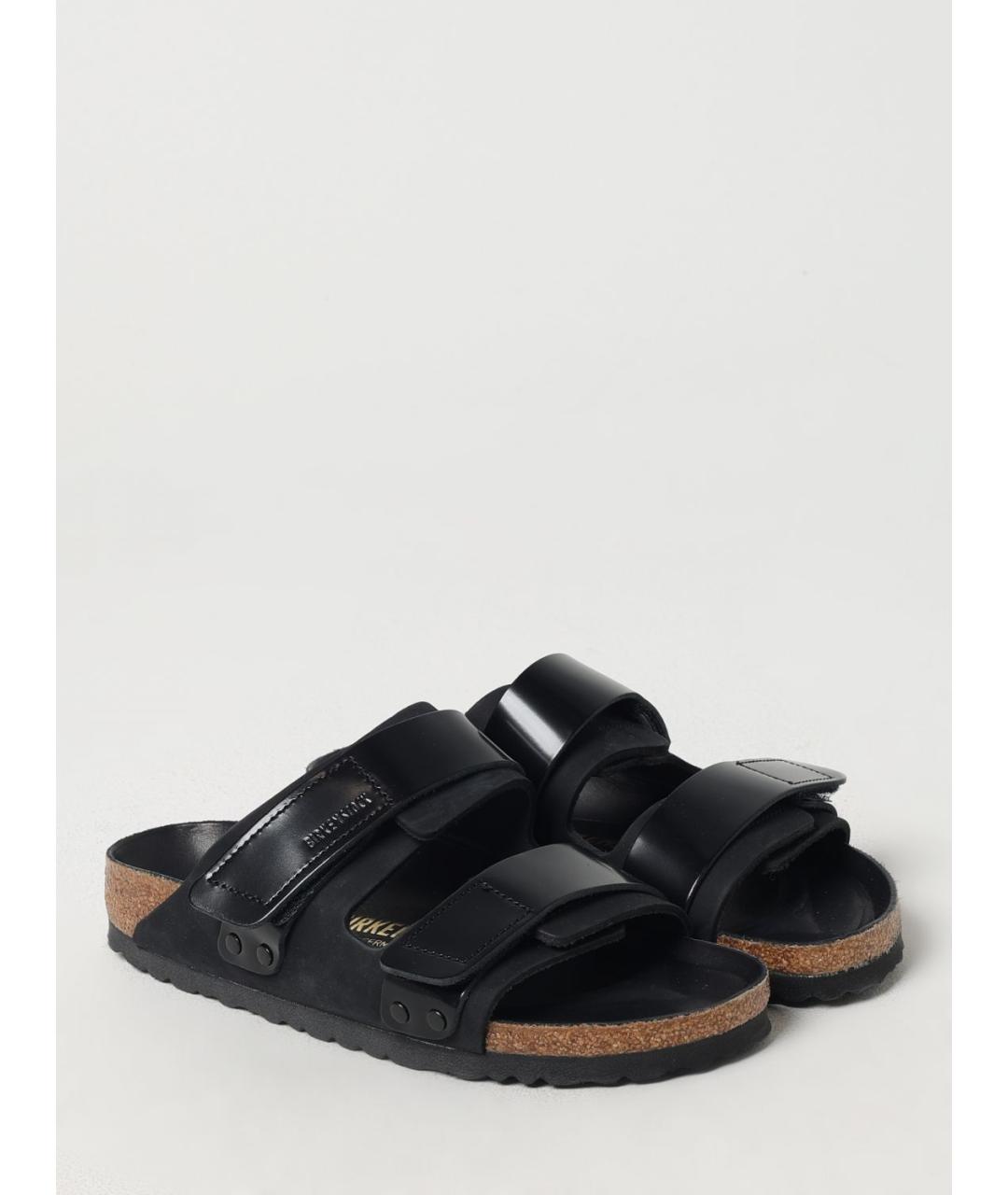 BIRKENSTOCK Черные шлепанцы, фото 2