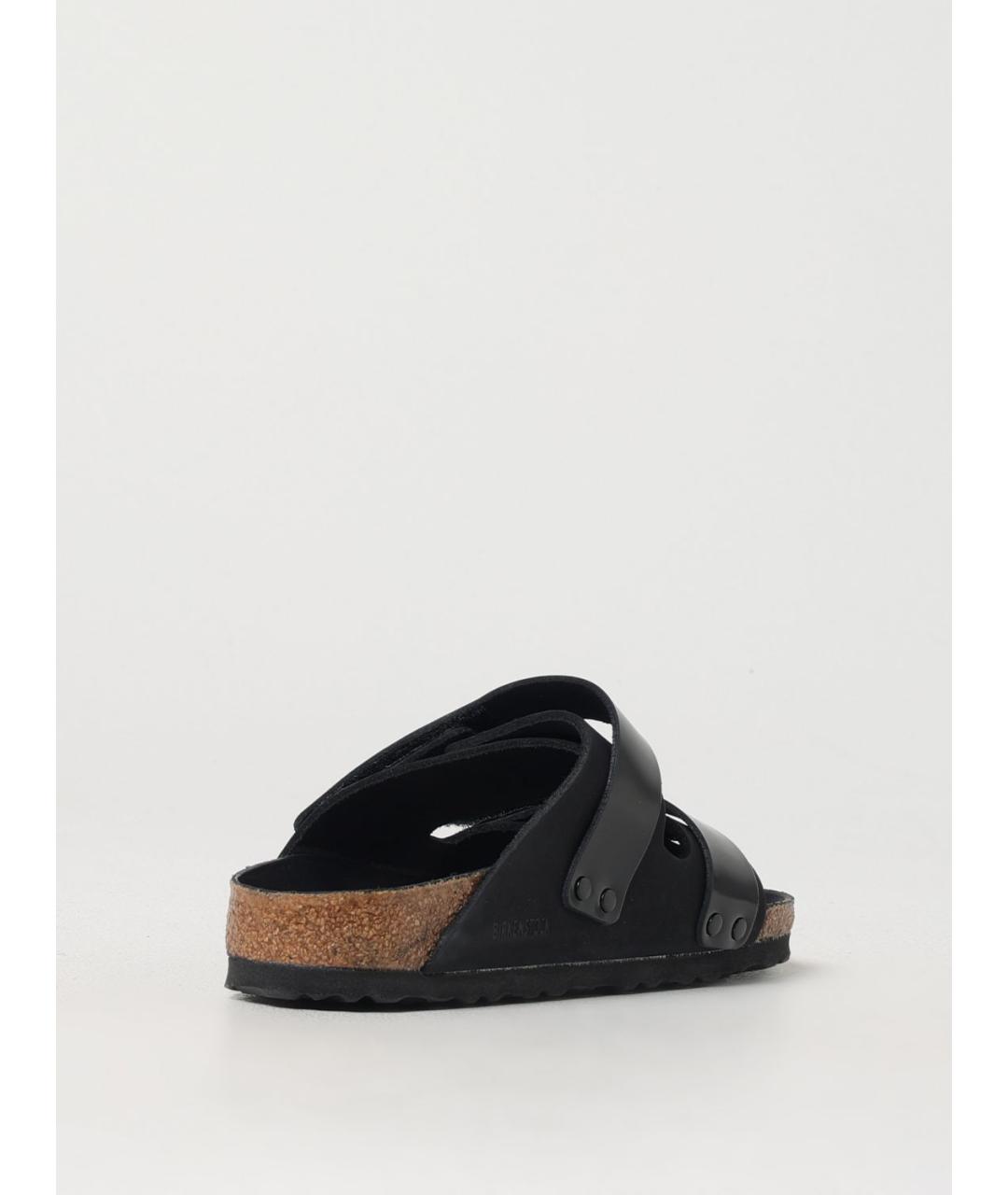 BIRKENSTOCK Черные шлепанцы, фото 3