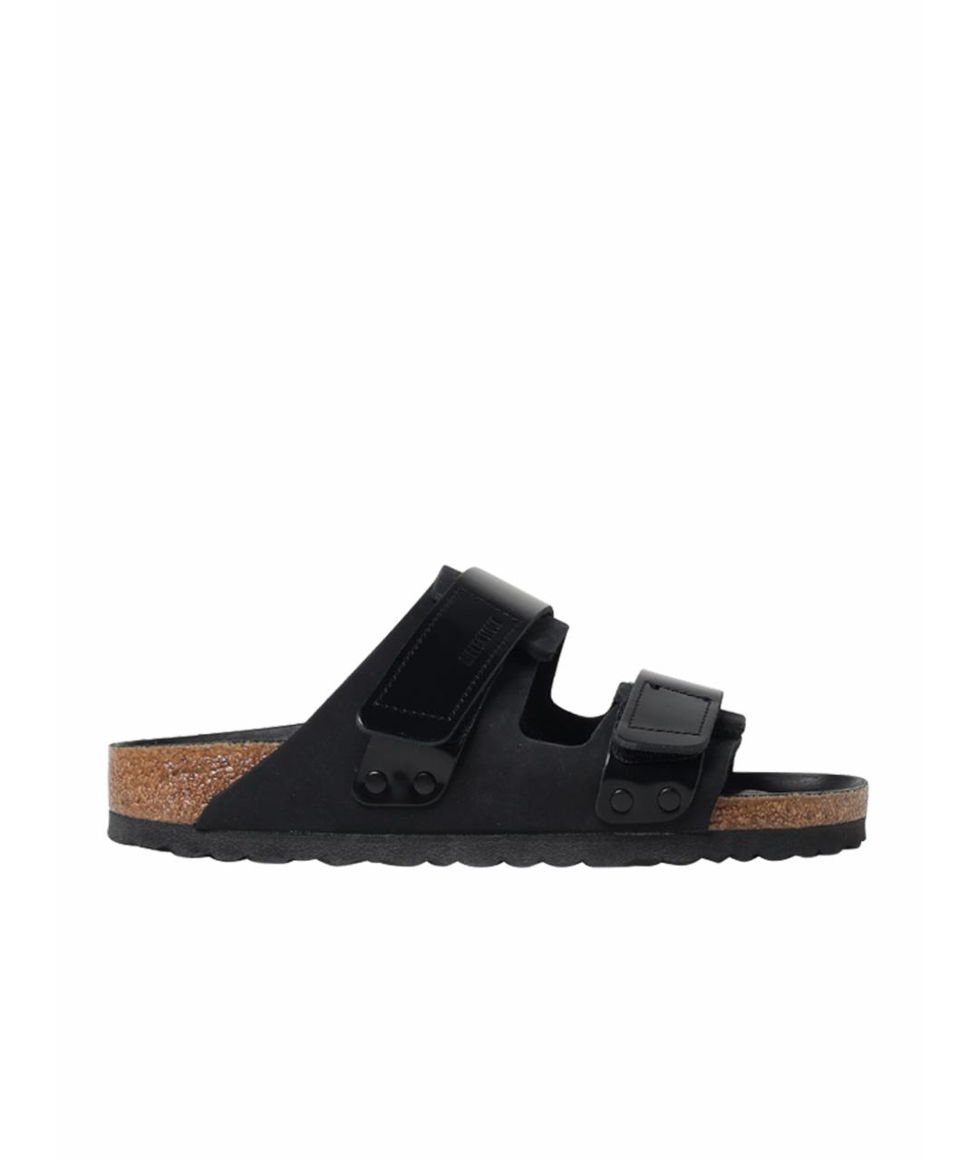 BIRKENSTOCK Черные шлепанцы, фото 1