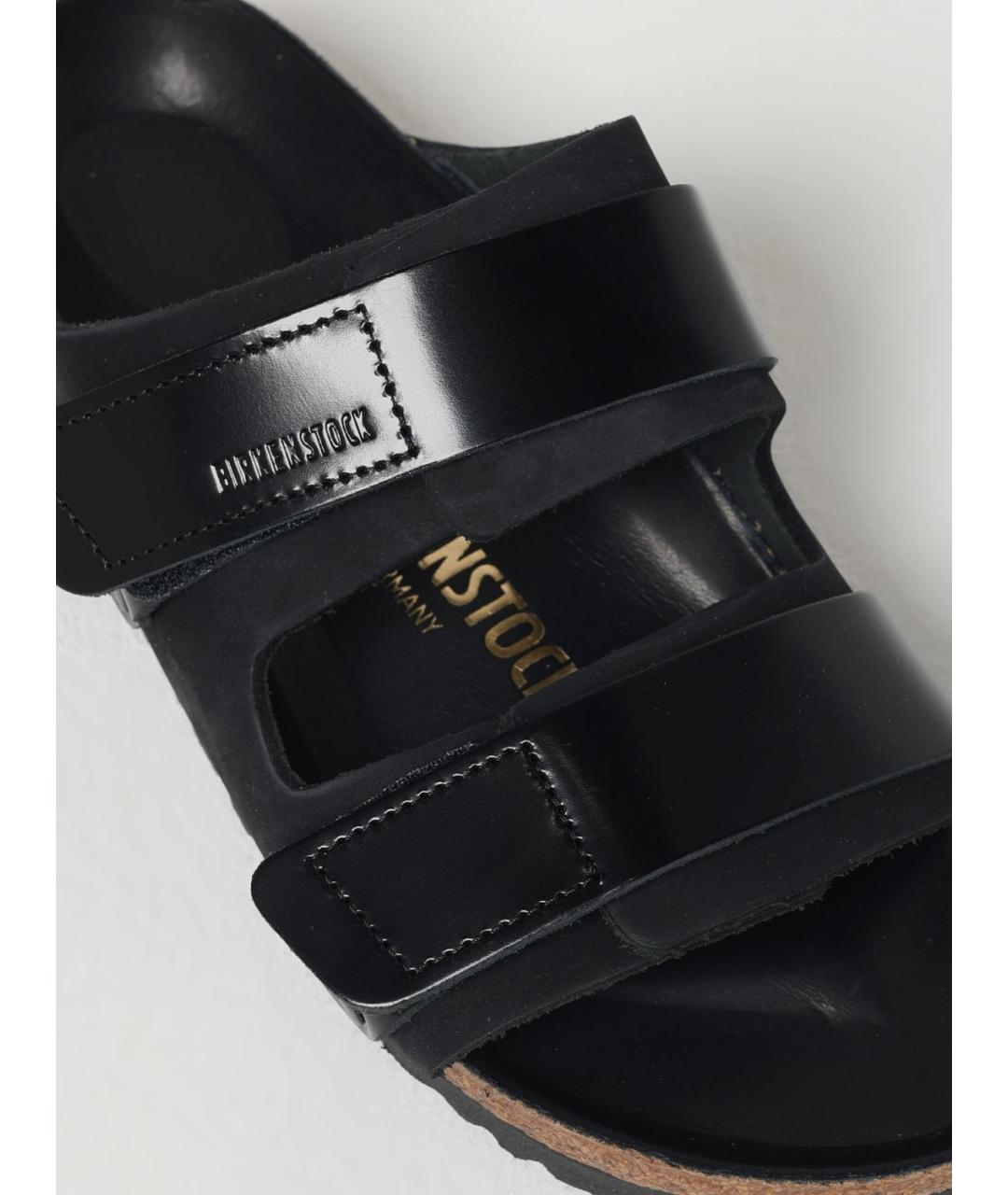 BIRKENSTOCK Черные шлепанцы, фото 4