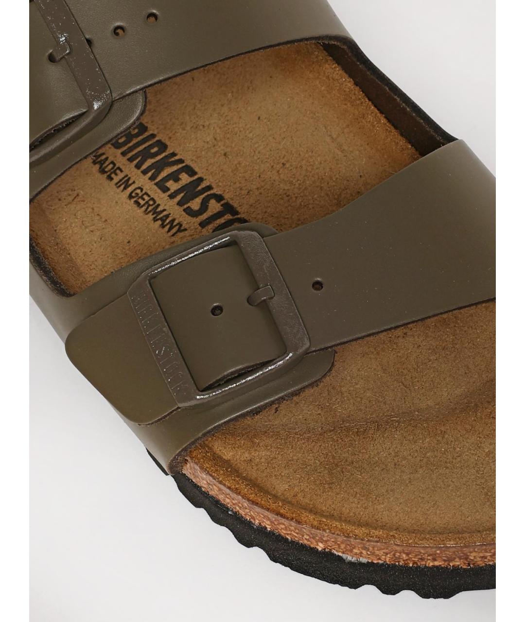 BIRKENSTOCK Бежевые шлепанцы, фото 4