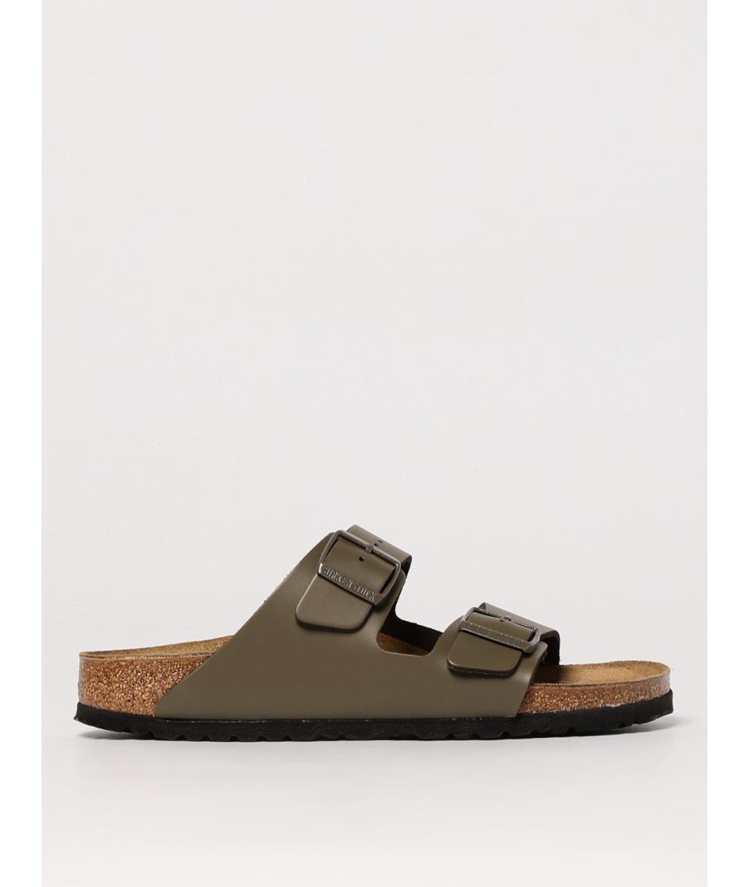 BIRKENSTOCK Бежевые шлепанцы, фото 5