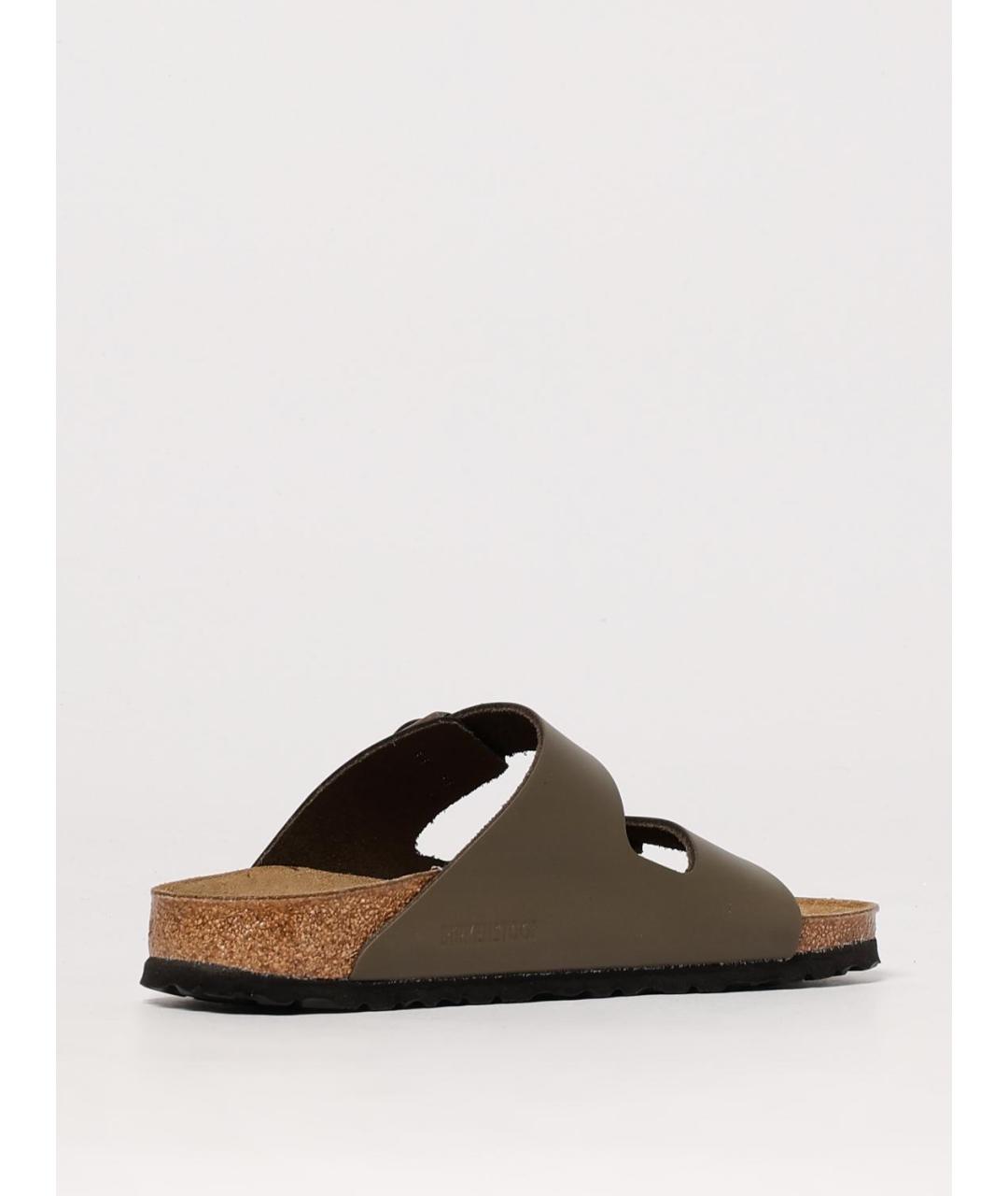 BIRKENSTOCK Бежевые шлепанцы, фото 3