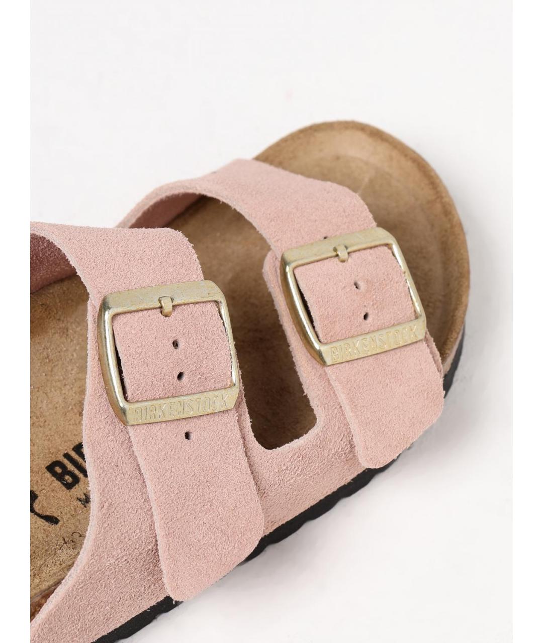 BIRKENSTOCK Розовые шлепанцы, фото 4