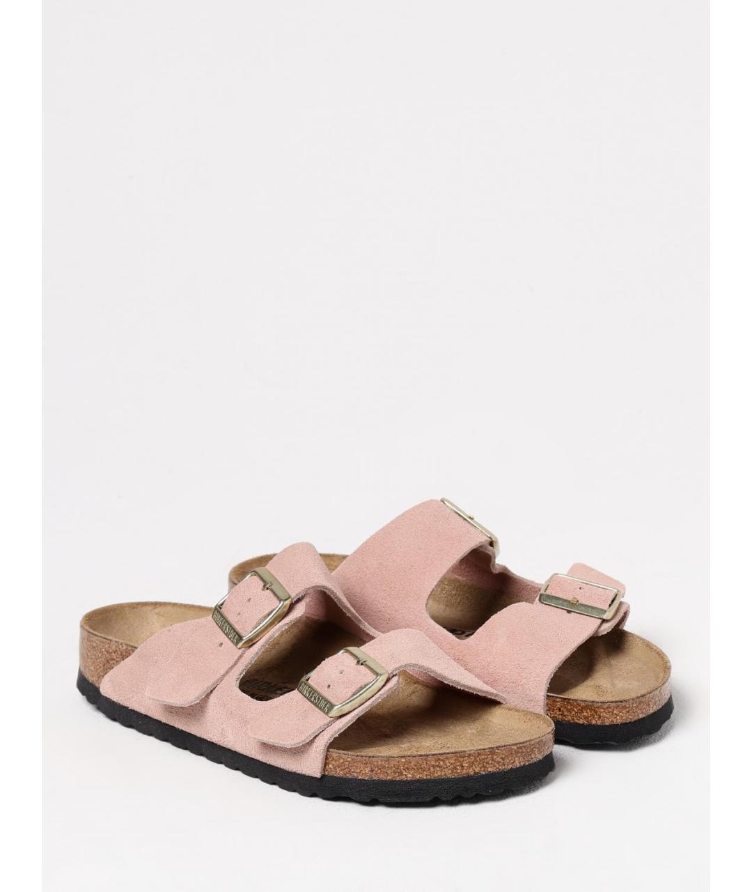 BIRKENSTOCK Розовые шлепанцы, фото 2