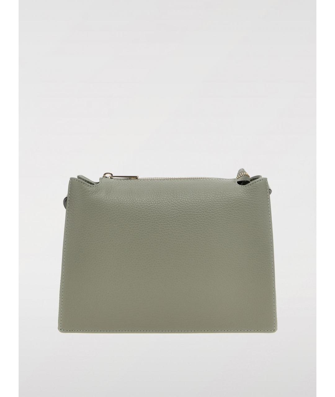 FURLA Зеленая кожаная сумка через плечо, фото 5
