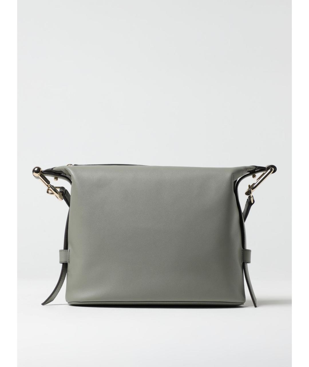 FURLA Зеленая кожаная сумка через плечо, фото 4