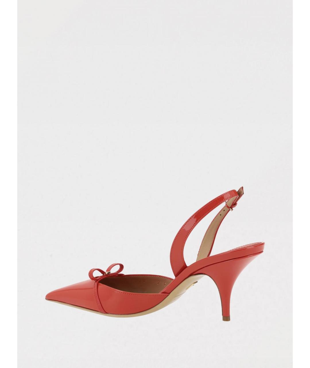 FERRAGAMO Красные туфли из лакированной кожи, фото 3