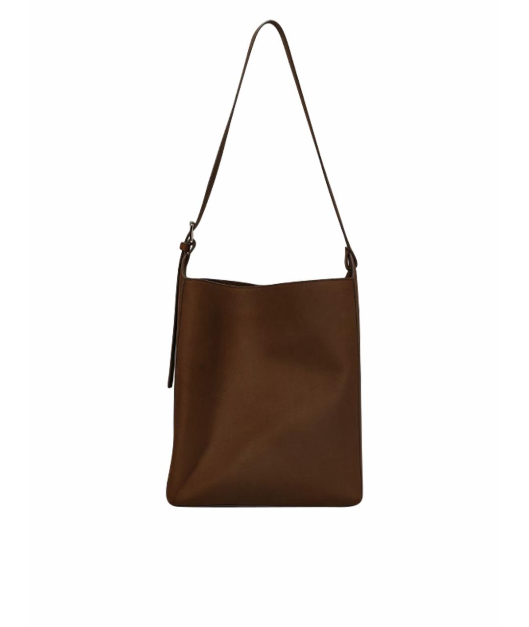 A.P.C. Коричневая сумка тоут, фото 1