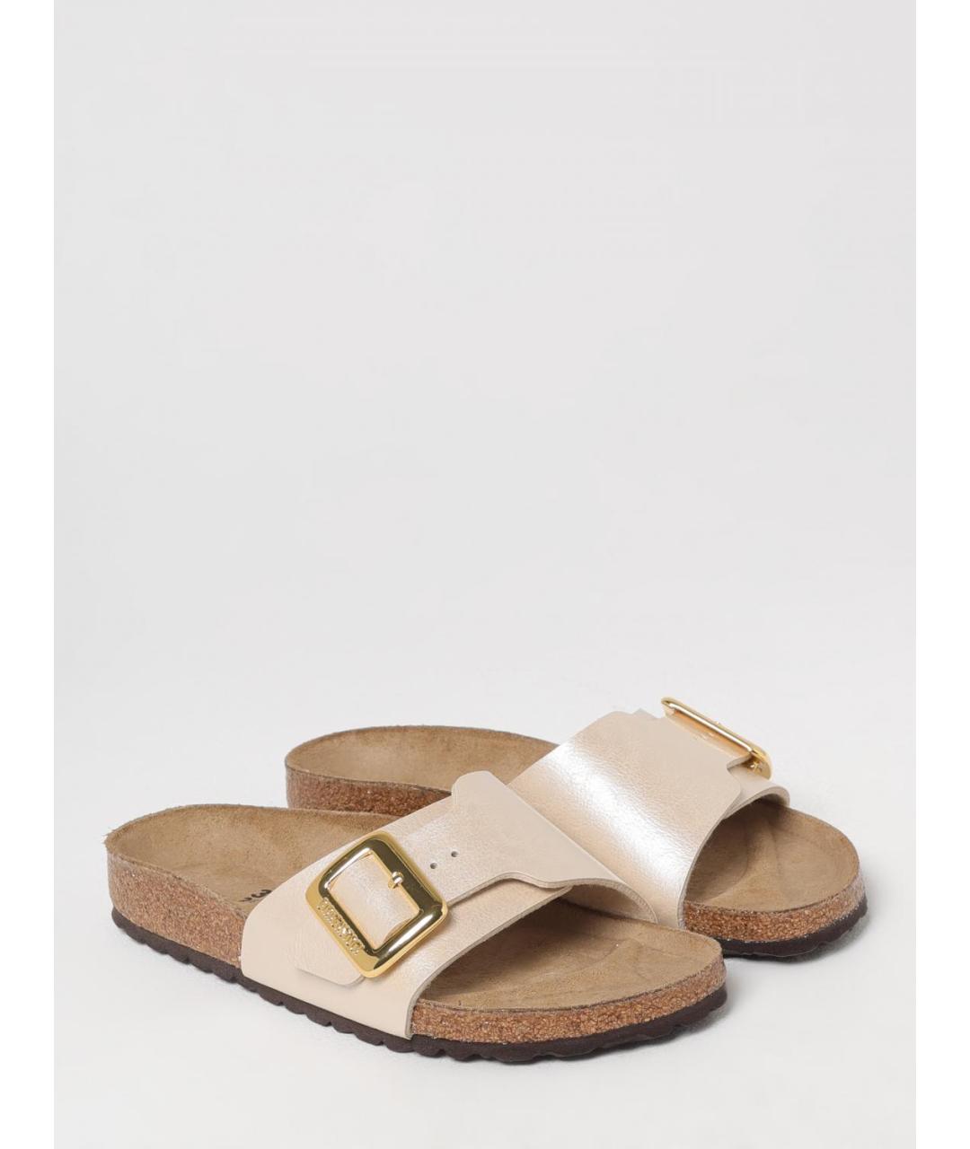BIRKENSTOCK Бежевые сандалии, фото 2