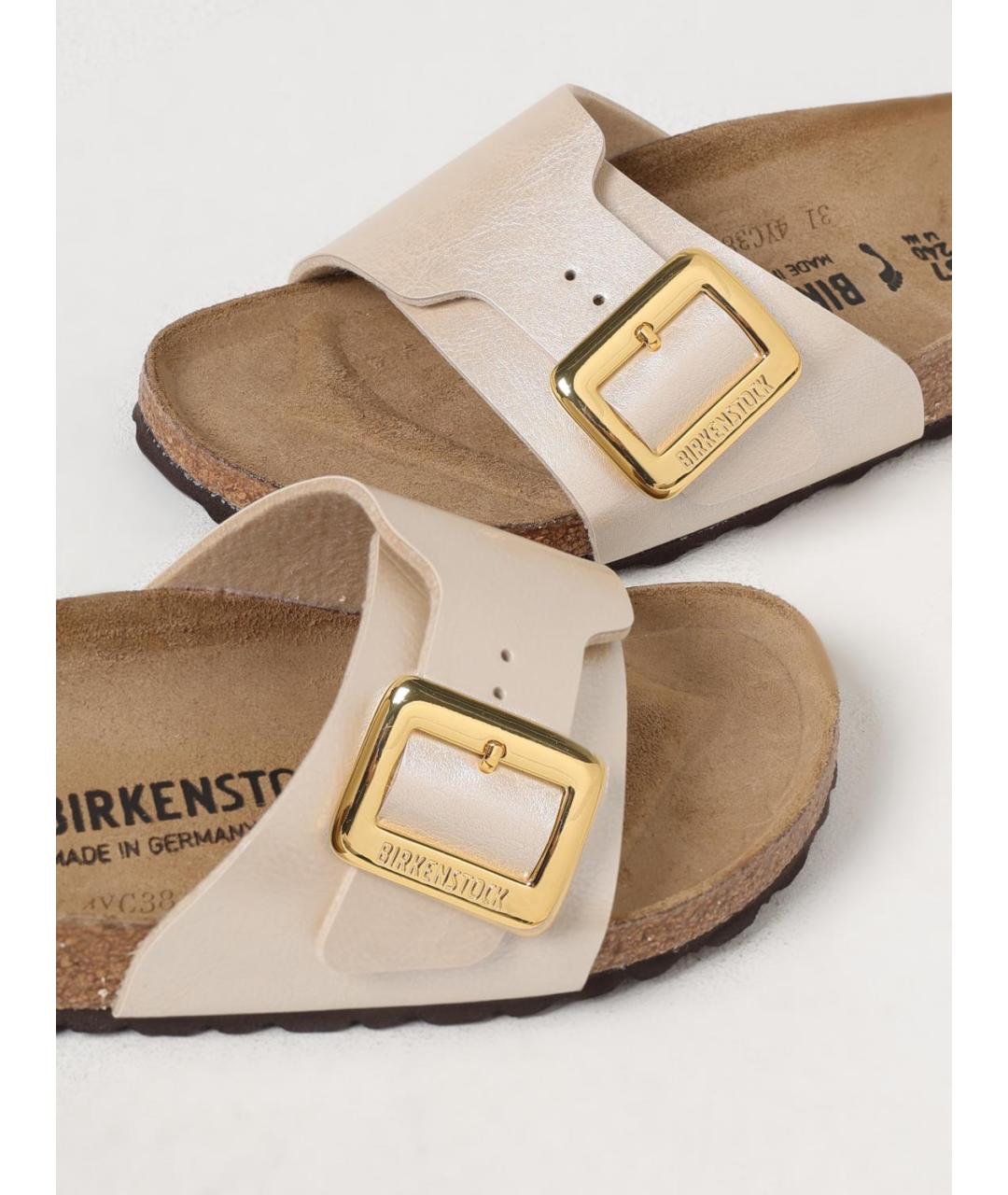 BIRKENSTOCK Бежевые сандалии, фото 4