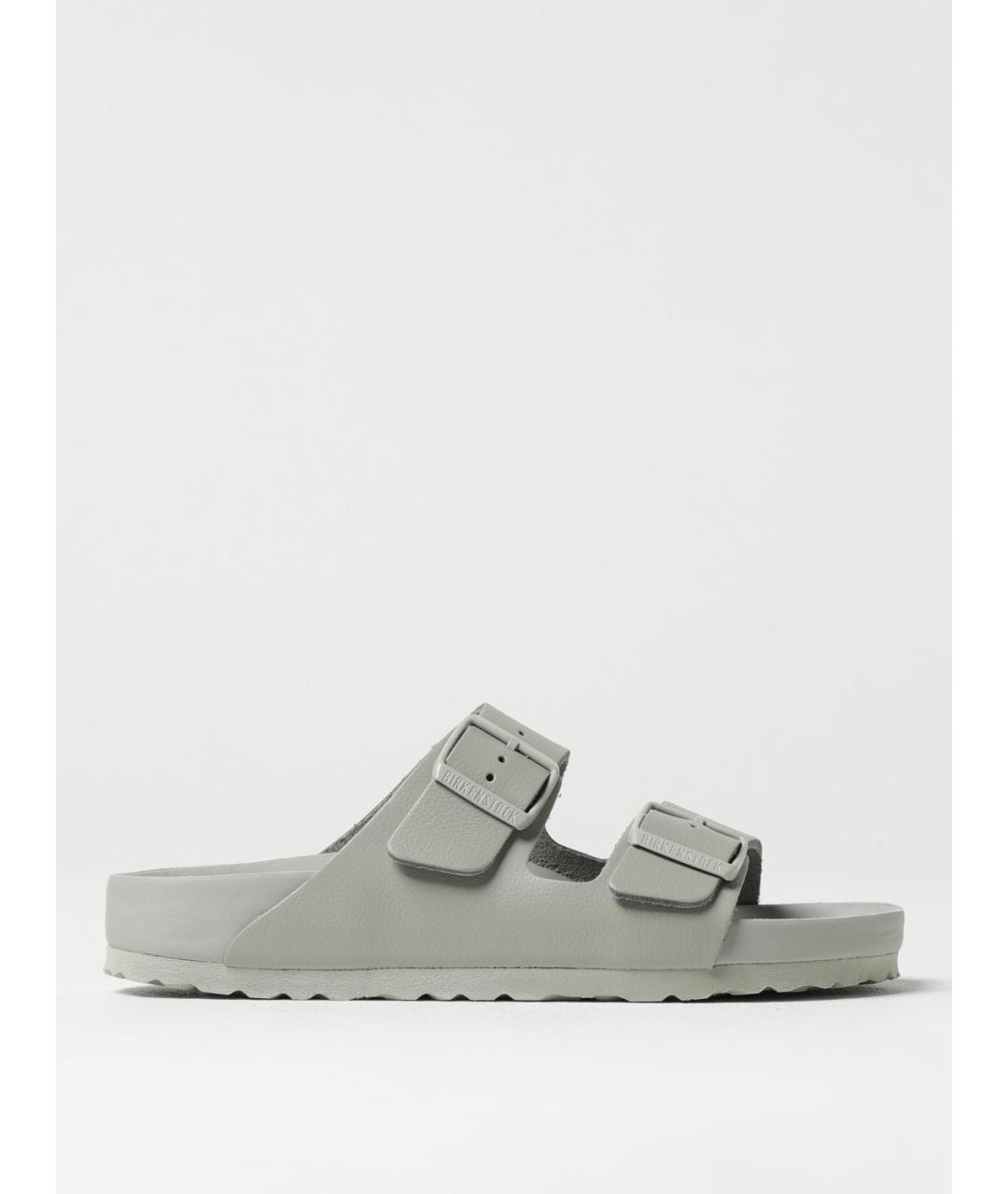 BIRKENSTOCK Серые шлепанцы, фото 5