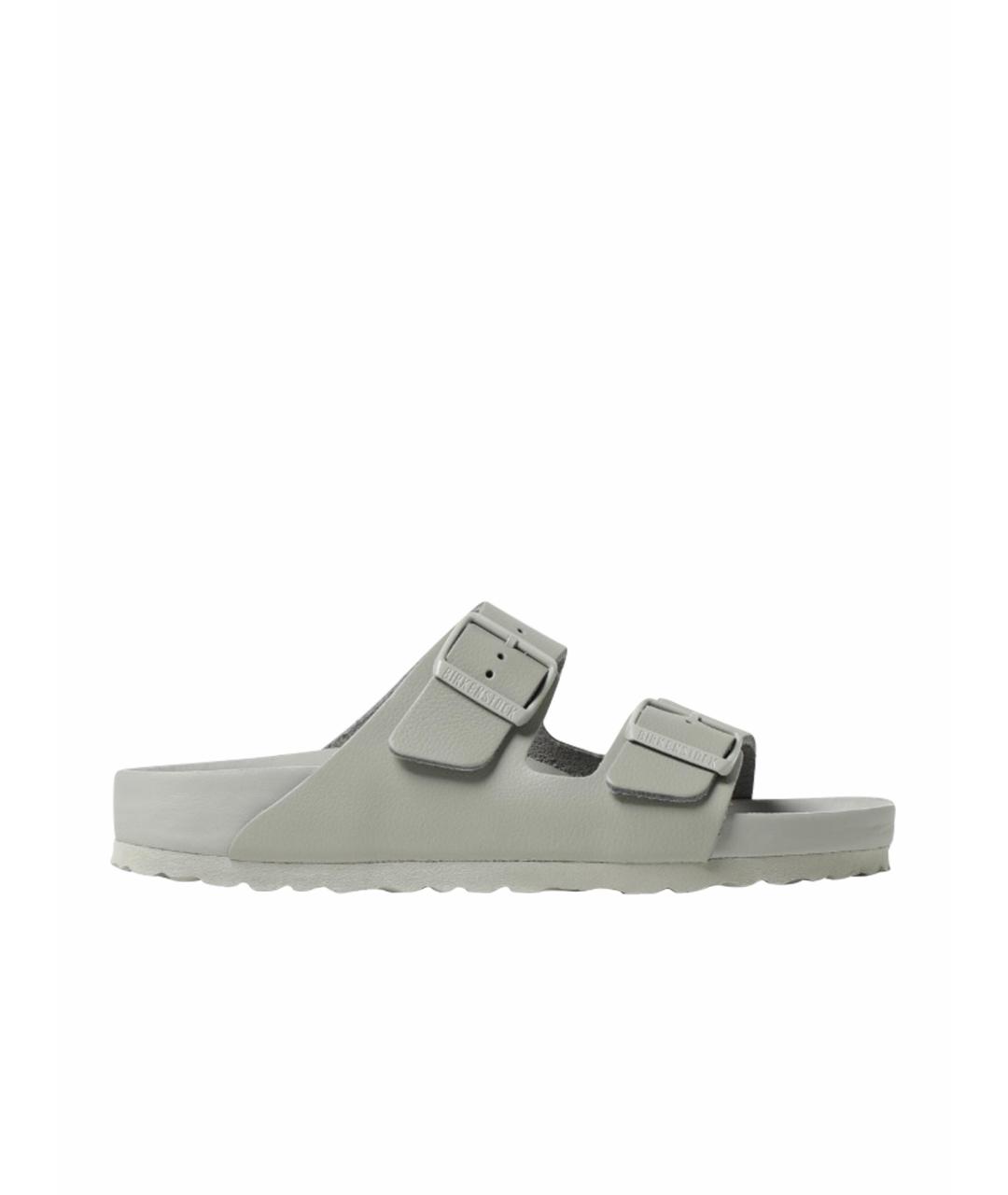 BIRKENSTOCK Серые шлепанцы, фото 1