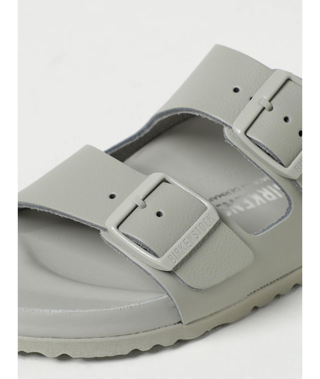 BIRKENSTOCK Серые шлепанцы, фото 4