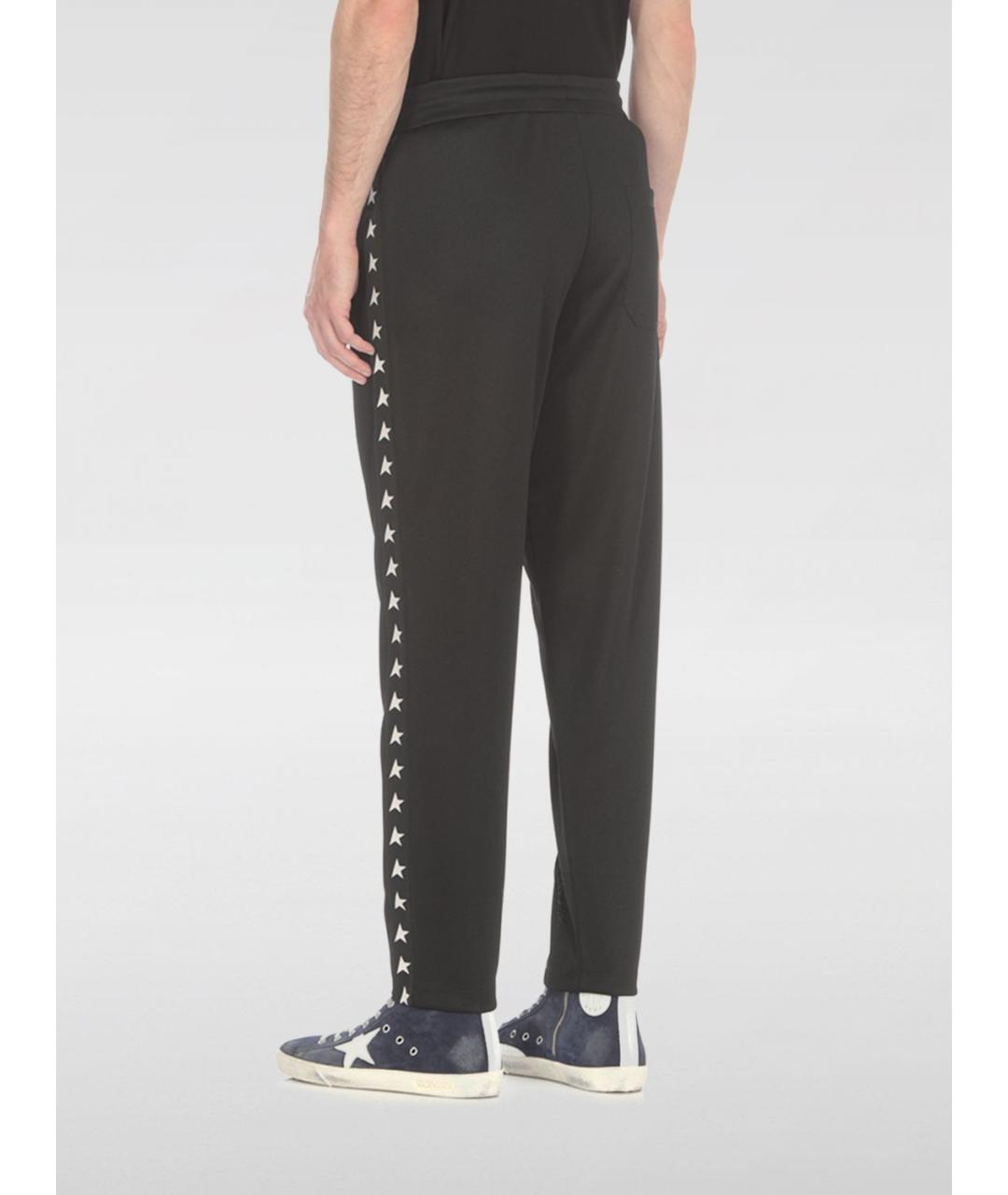 GOLDEN GOOSE DELUXE BRAND Черные повседневные брюки, фото 4