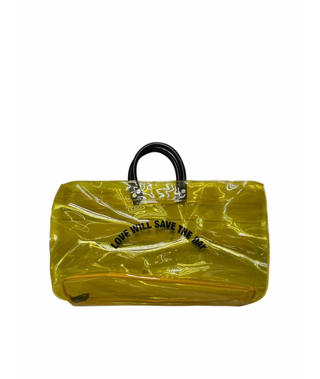 DSQUARED2 Желтая пляжная сумка, фото 1