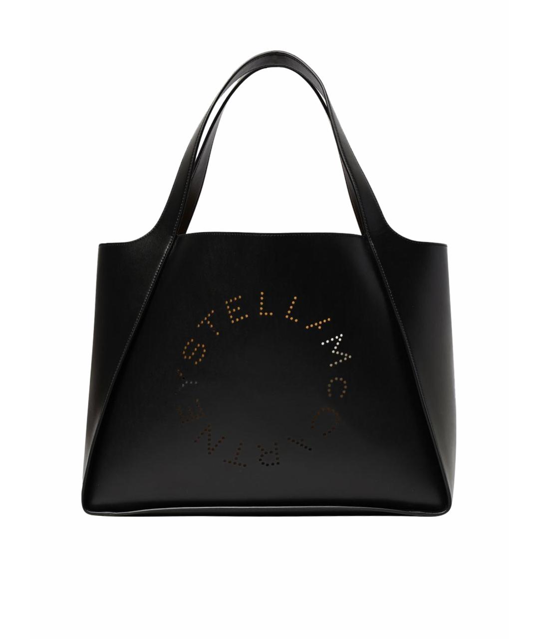 STELLA MCCARTNEY Черная сумка тоут из искусственной кожи, фото 1