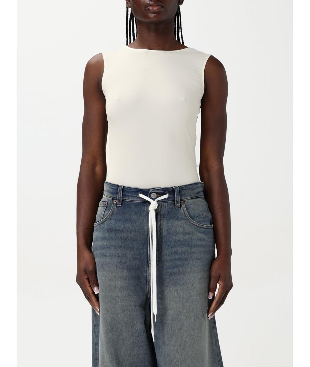 MAISON MARGIELA Белое боди, фото 2