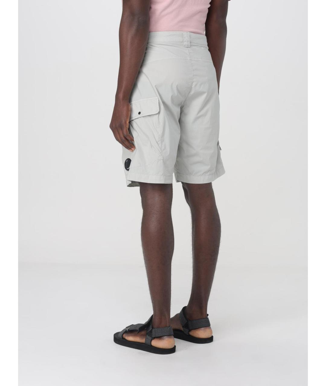 CP COMPANY Серые шорты, фото 4