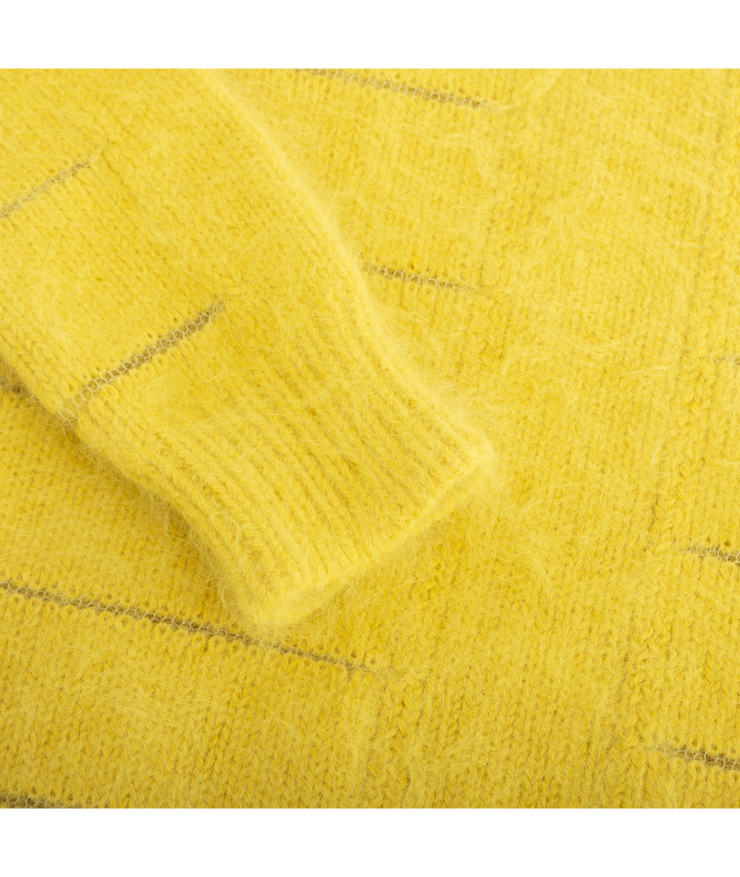 BALMAIN Желтый шерстяной джемпер / свитер, фото 4
